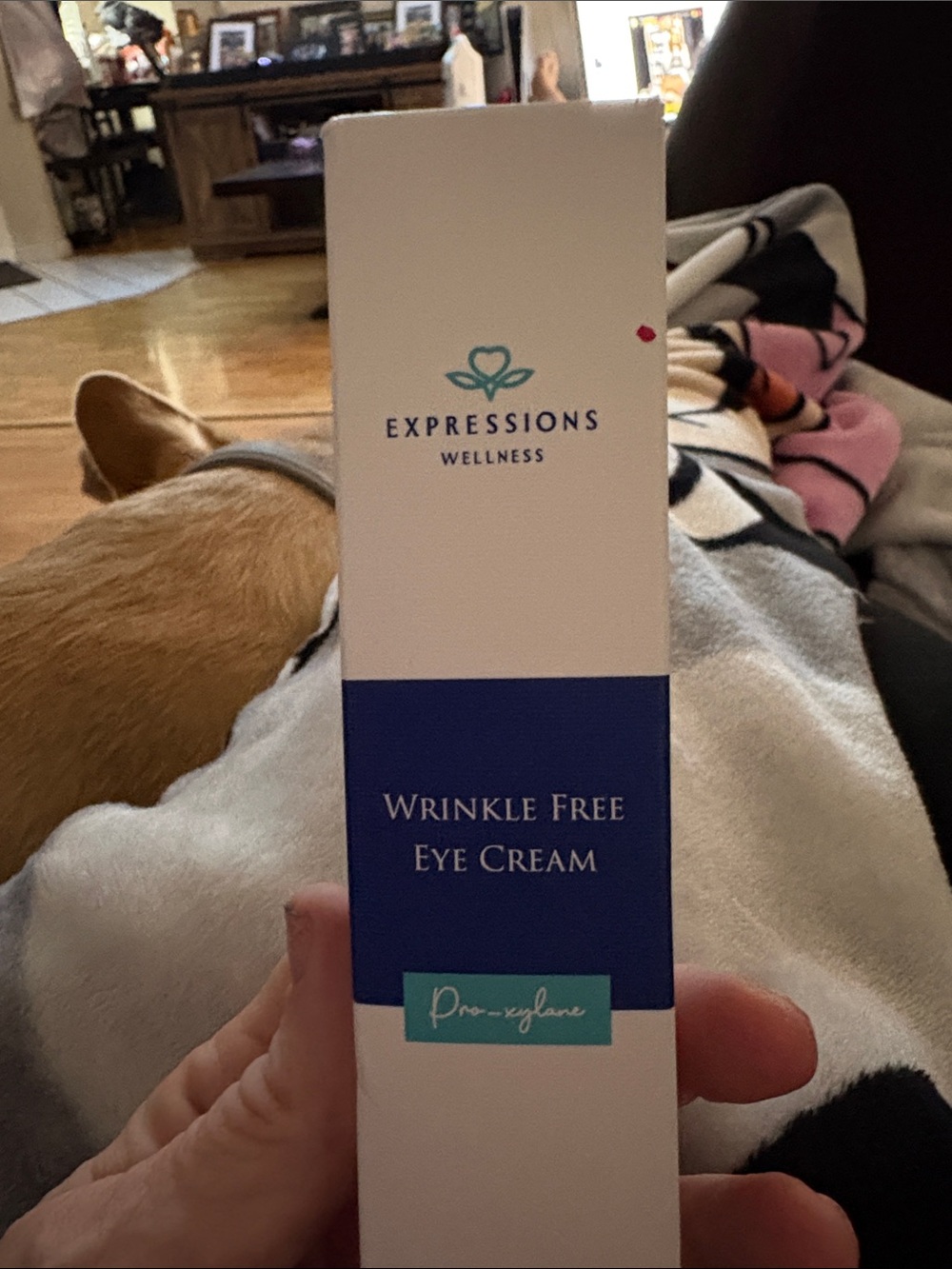 Expressions Wrinkle Free Eye Cream - White & Blue